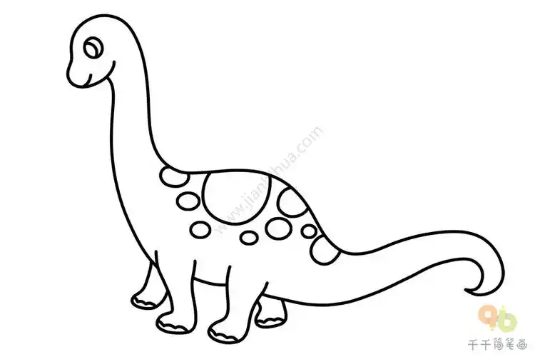 雷龙简笔画简单