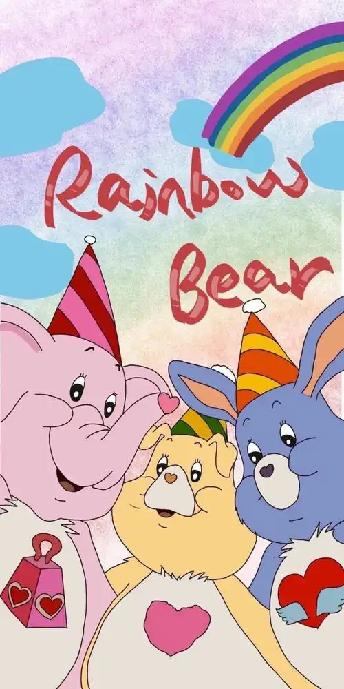 彩虹熊壁纸 care bears壁纸