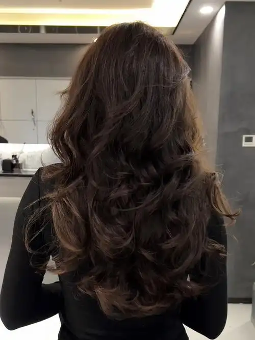 中长发烫发推荐浪漫法式烫懒人必备发型