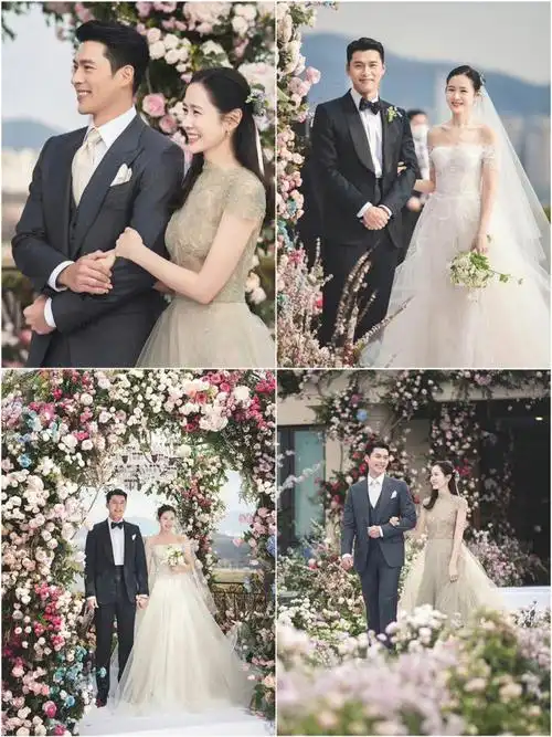 孙艺珍玄彬婚礼官方图来啦75太绝太美啦73