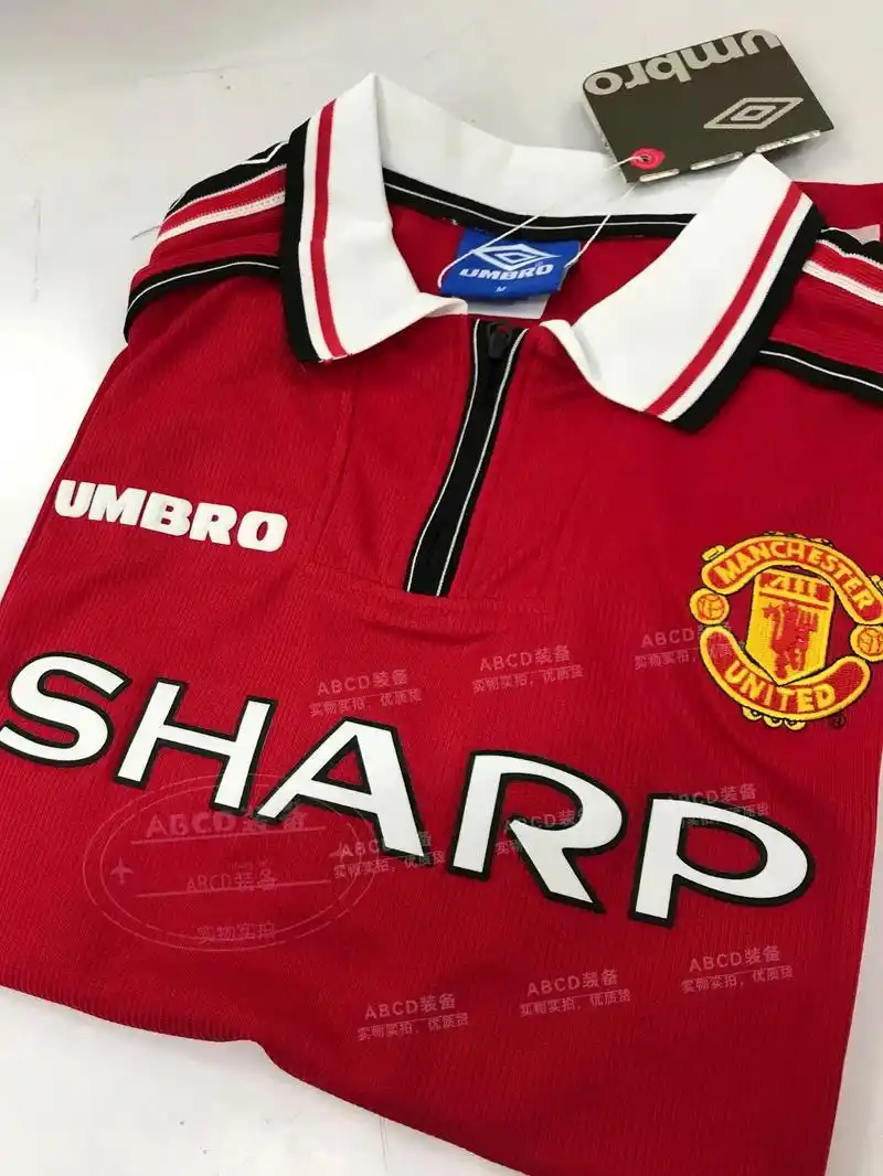 复古球衣9899曼联.#曼联 #贝克汉姆 #复古球衣 #复古 - 抖音