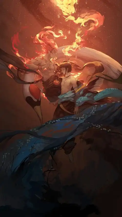 大鱼海棠插画|大鱼海棠