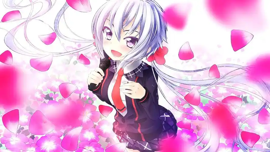 甜心动漫少女电脑桌面壁纸-卡通动漫-壁纸下载-美桌网