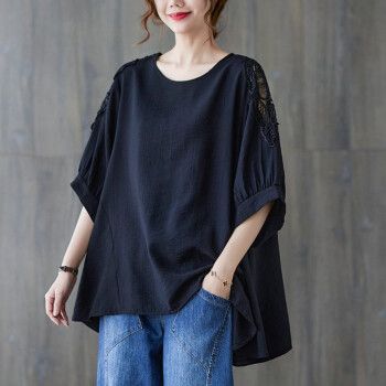 萌菲思200斤大码女装胖妹妹加肥加大码夏季t恤胖女人减龄穿搭肥胖女孩