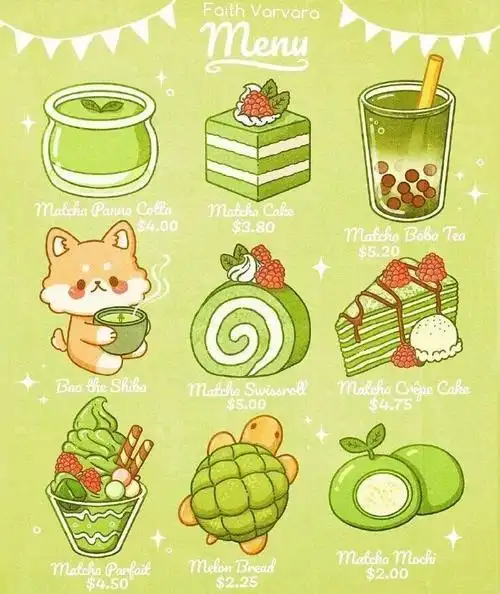 可爱的美食宝宝附线稿简笔画美食手账手帐欧式手账素材可爱简笔画5