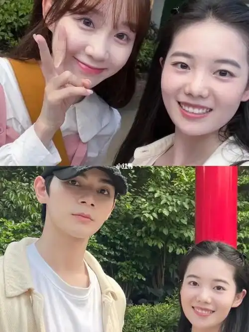 和李子璇何昶希一起拍戏啦