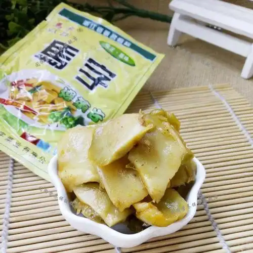 大袋马字榨菜丝马字榨菜丝 45g袋马字榨菜片腌制蔬菜泡菜干下饭菜