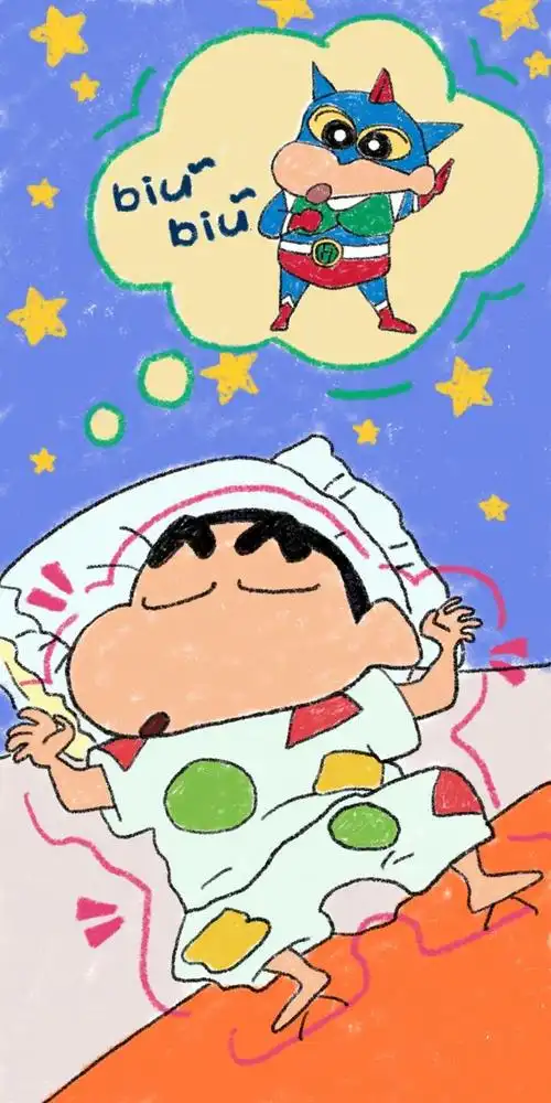 这组蜡笔小新涂鸦壁纸好喜欢