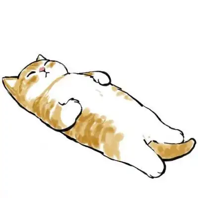 可爱猫头像萌萌哒图片躺着的猫咪也太萌了