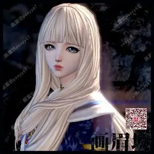 【画眉坊】剑灵捏脸数据外形图文件天族女导入图枪手天女025