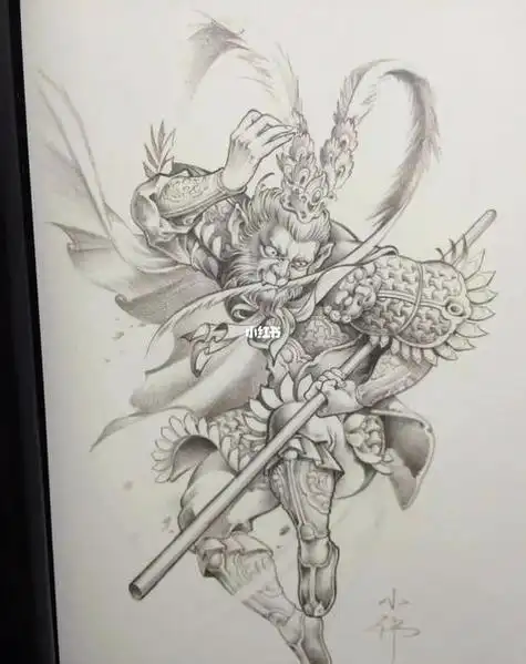 霸气孙悟空怎么画霸气孙悟空怎么画素描