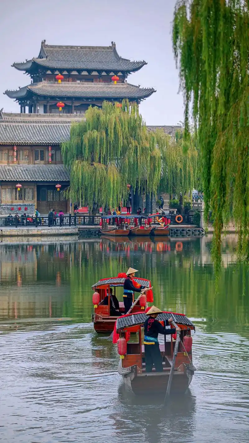 台儿庄古城高清壁纸绝美出炉,一秒霸屏朋友圈!