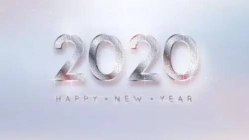 2020年元旦创意数字图片桌面壁纸