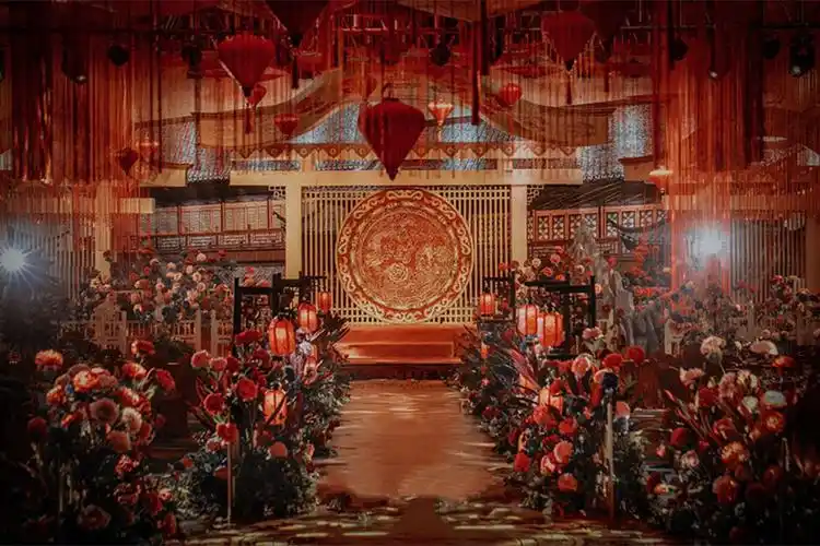 新古典中式婚礼(倾城之恋)-太原卡罗曼蒂婚礼定制-114结婚网