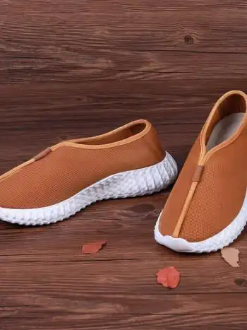 出家人布鞋轻底僧鞋旅游鞋青年休闲鞋居士鞋老北京布鞋和尚鞋土黄35