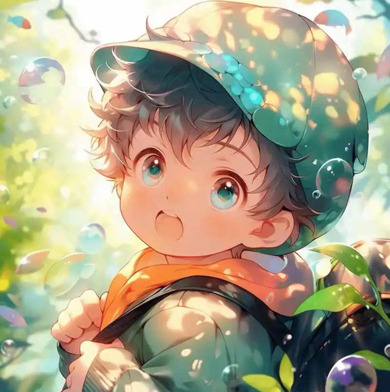 【二次元男生头像分享】 开开心心,可可爱爱,软软糯糯的小男孩儿头像.