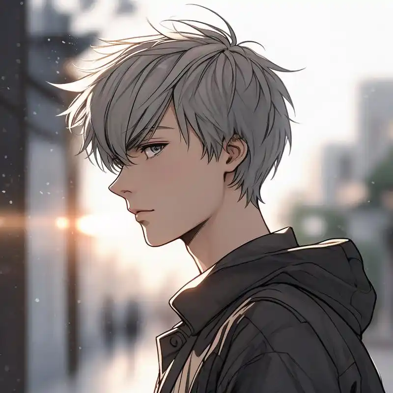 来看看这组超帅的男生短发动漫头像吧!