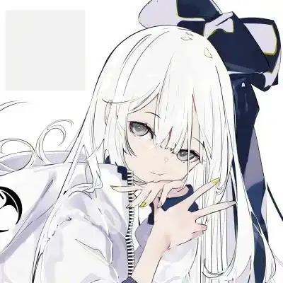 可爱动漫二次元呆萌女生头像图片