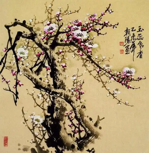 王朝阳—梅花作品鉴赏