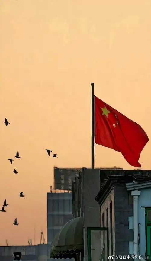 我们敢举国旗的手机壁纸,你们能吗?@黄俊捷h