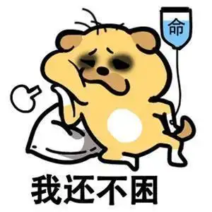 熬夜表情包我明天一定早睡