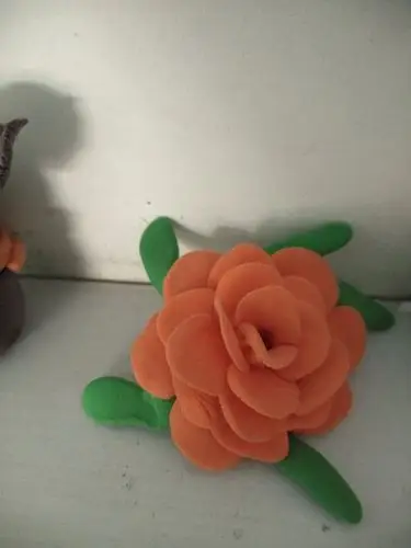 丁盘幼儿园橡皮泥手工作品