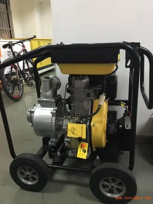 4寸柴油机水泵 产品型号   yt40dp 口径   100 扬程   31 自吸时间