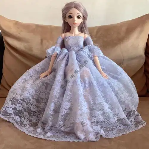 迷铭乐厘米通用富华芭比娃娃精灵婚纱时尚上衣裤子装换装古装服sd巴比