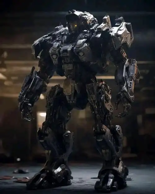 ai创作重型机甲作品欣赏
