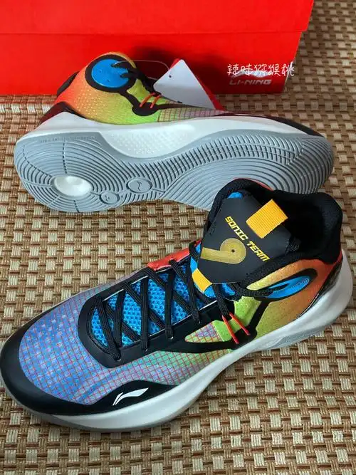 李宁音速9low篮球鞋男音速九td樱花鞋樱花粉女冰淇淋浅薄荷绿-mc母婴