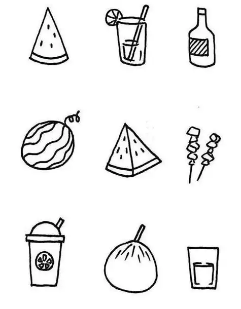 简笔画特别简单 简笔画图片大全-蒲城教育文学网