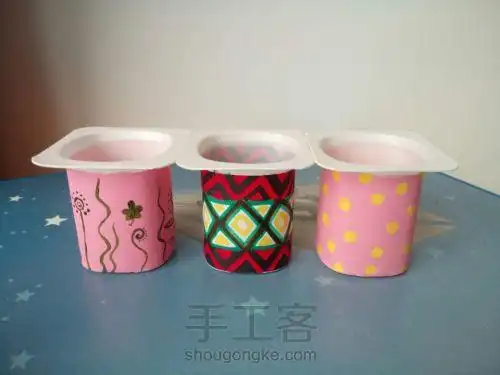 酸奶盒变美美哒小花盆-手工客官网