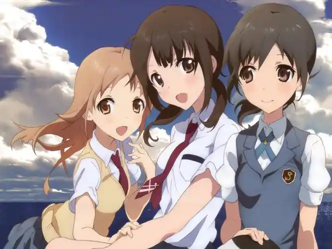 求三个人的闺蜜头像,动漫的,要好看