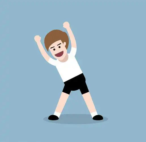 八角街道综合文化中心线上活动全家一起做热身运动