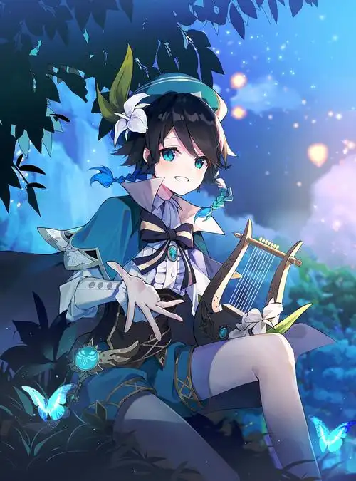 温迪头像原神温迪同人动漫头像