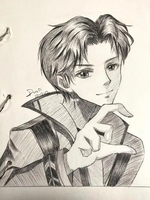 斗罗大陆  #手绘临摹  #唐三  #二次元手绘  #画渣日常  #阿白  你心