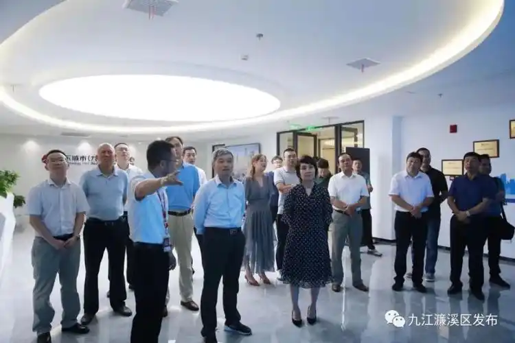 市人大代表到濂溪区,鄱阳湖生态科技城视察重点项目建设