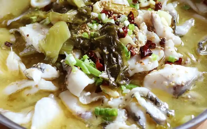 酸菜鱼家庭版酸菜鱼最好吃的做法汤白味鲜