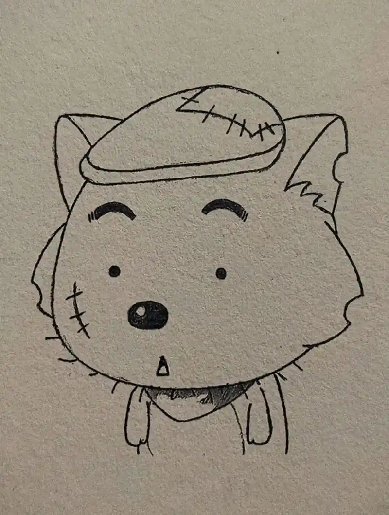 喜羊羊与灰太狼简笔画