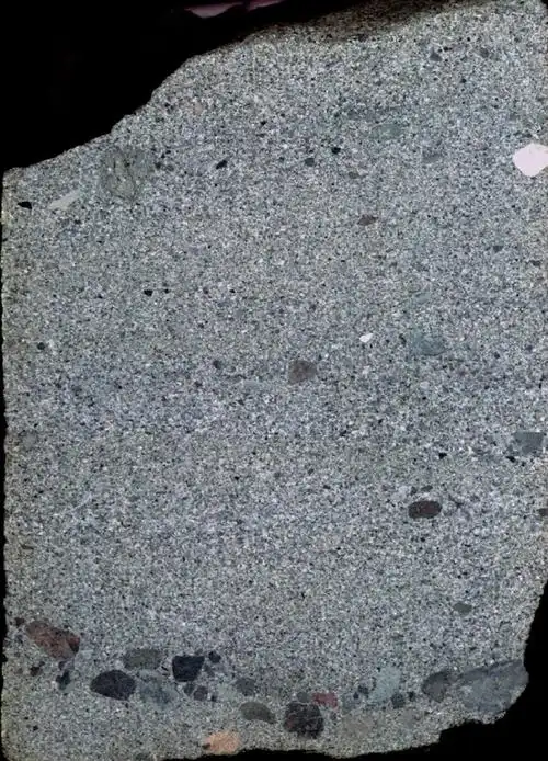 照片名称:砂砾岩 鄯善油田照片名称:砂岩中的泥岩撕裂砾石,河口砂坝