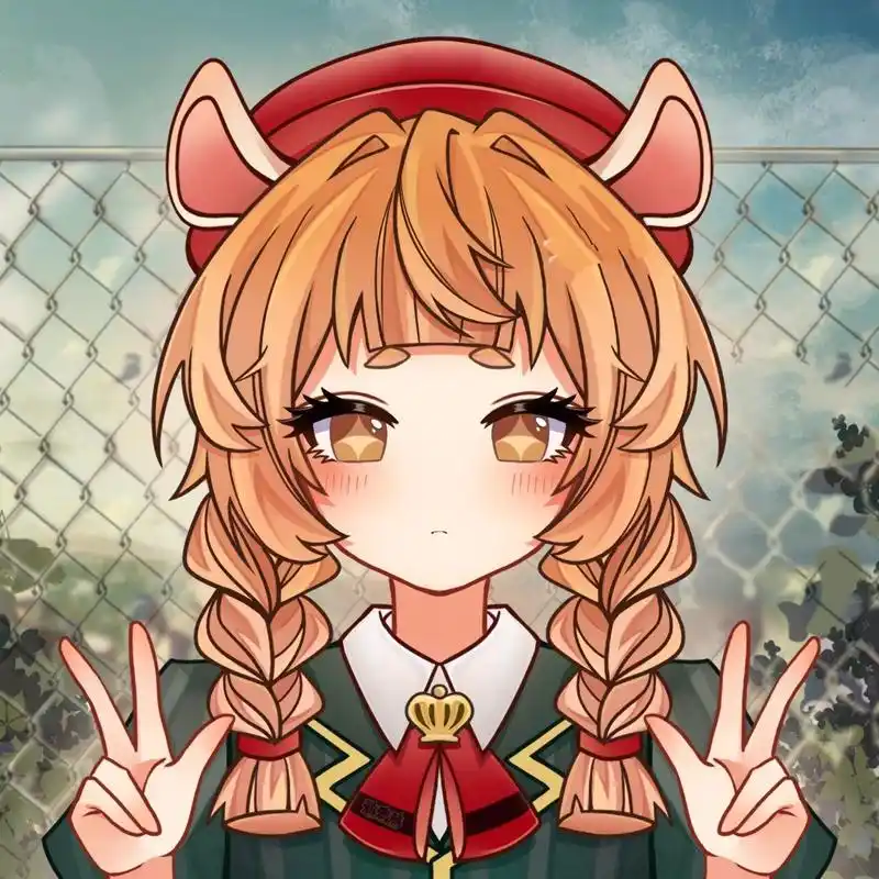 仓鼠米仔拟人 画了小仓鼠!喜欢可以当头像!转载必须艾特!不可商用!