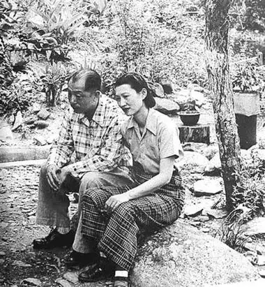 张学良与夫人赵一荻