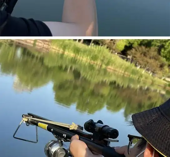 猎鱼抢激光新款射鱼高精度鱼竿鱼镖全专用鳔射鱼弹弓鱼枪 i长款