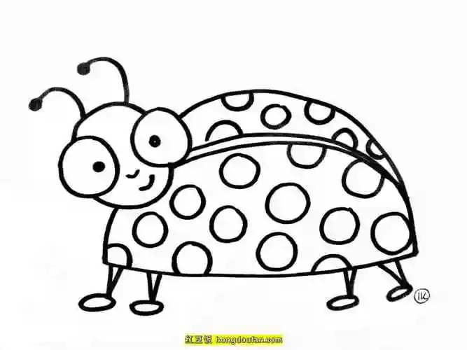 19张虫子手绘简笔画蜜蜂蚯蚓毛毛虫天牛马蜂蜈蚣简笔画