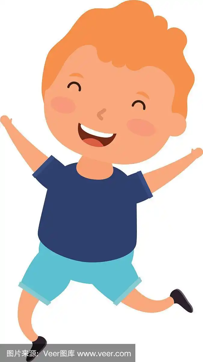 可爱的小男孩漫画人物