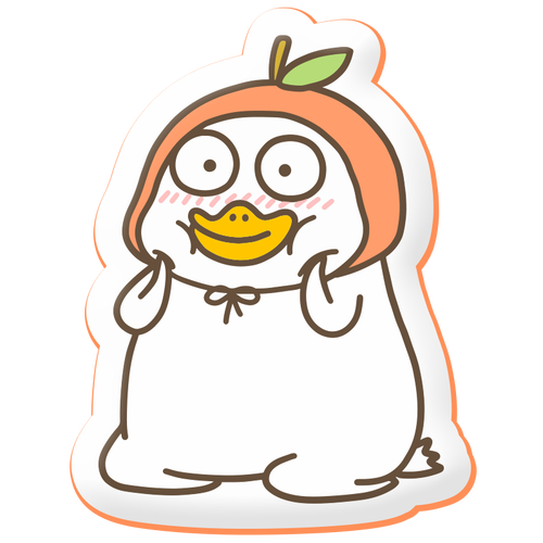 小刘鸭抱枕杂货铺抱枕刘小鸭周边抱枕动漫周边靠枕靠垫公仔表情包