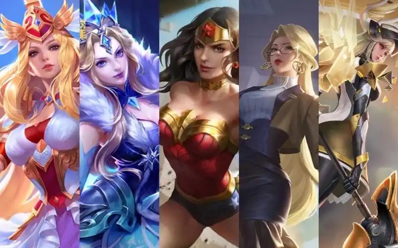 雅典娜全皮肤精彩集锦操作