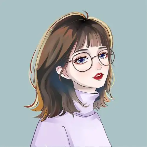 高端微信头像设计 q版手绘头像卡通人物形象动漫设计情侣漫画真人照片