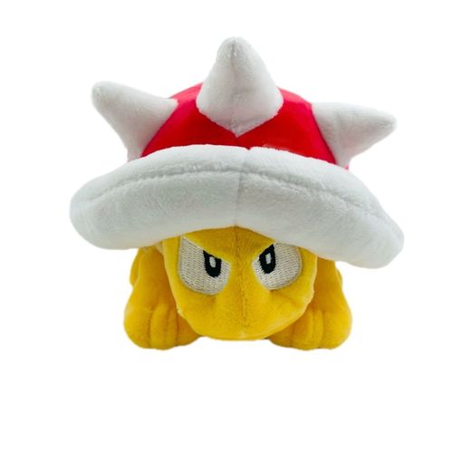 超级玛丽奥小号红刺龟玩偶毛绒公仔 带刺红壳乌龟玩具玩偶小精灵