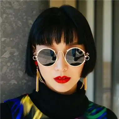 吸烟墨镜图片头像霸气头像女生 霸气头像图片大全 -【爱个性】